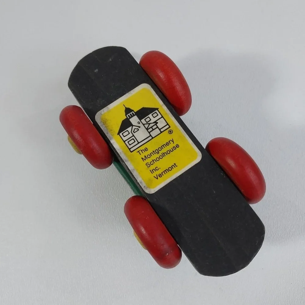 MONTGOMERY SCHOOLHOUSE WOODEN TOY 